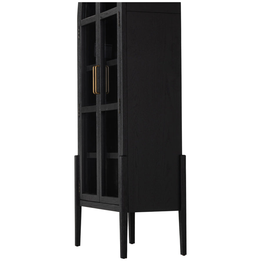 Four Hands Irondale Tolle Cabinet - Drifted Matte Black