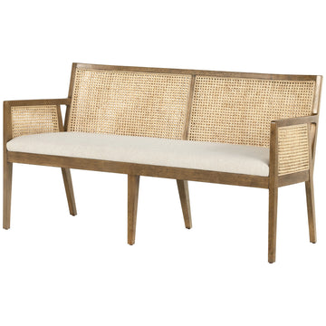 Four Hands Belfast Antonia Cane Dining Bench