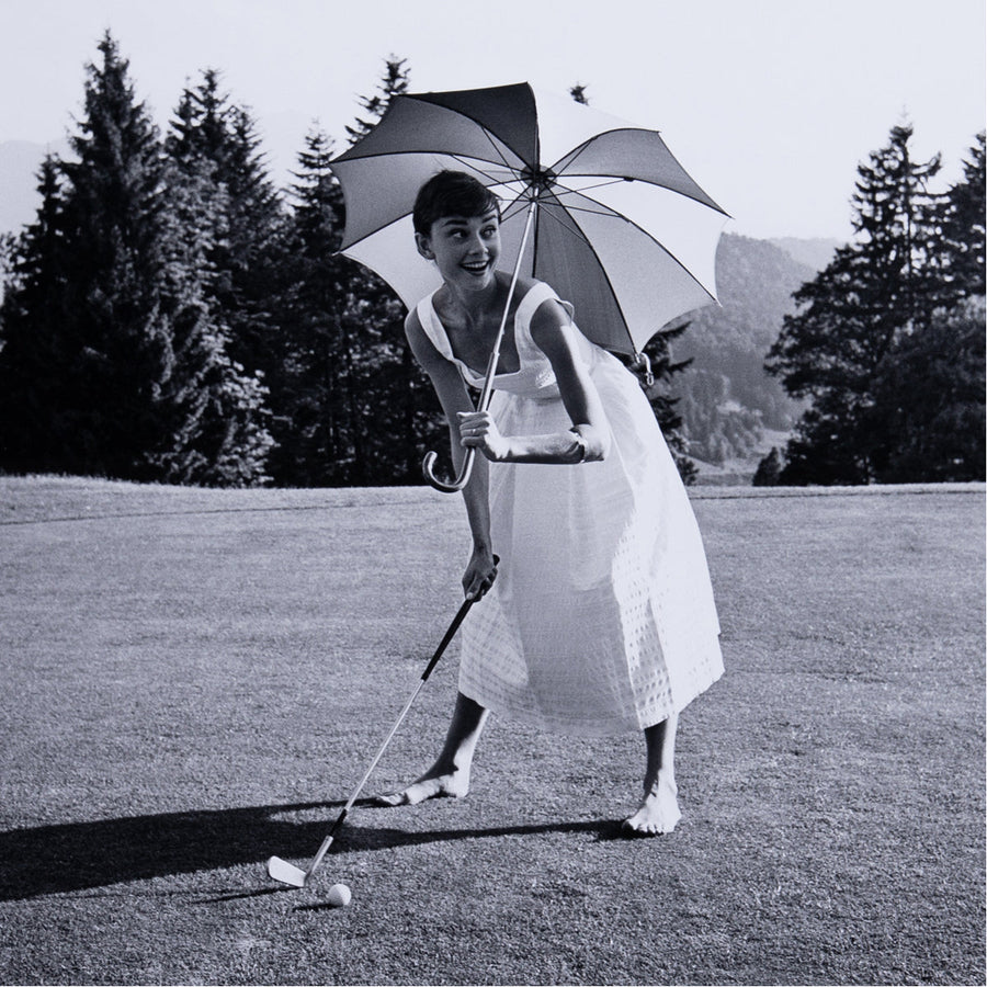 Four Hands Art Studio Golfing Hepburn by Getty Images