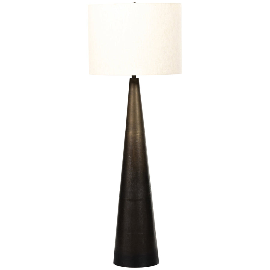 Four Hands Asher Nour Floor Lamp - Ombre Stainless Steel