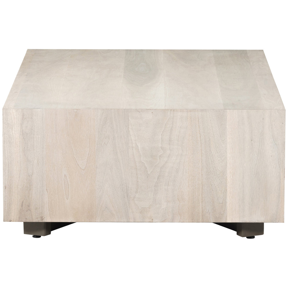 Four Hands Wesson Hudson Rectangle Coffee Table - Ashen Walnut