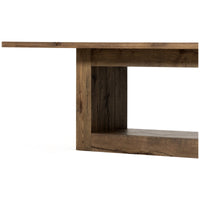 Four Hands Bina Perrin 93-Inch Dining Table - Rustic Fawn