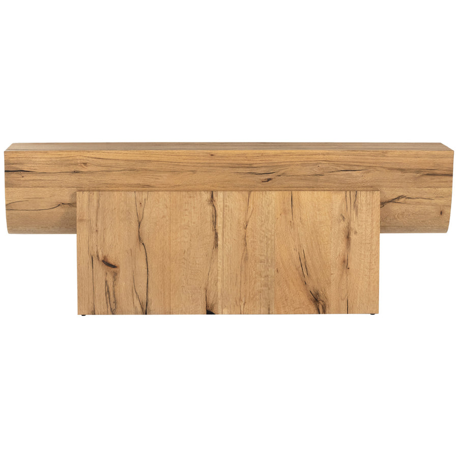 Four Hands Wesson Elbert Console Table - Natural Oak