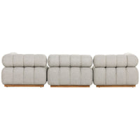 Four Hands Solano Roma Outdoor 3-Piece Sectional - Faye Ash