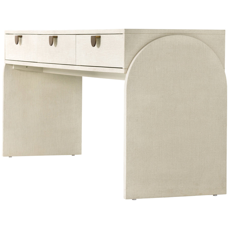 Four Hands Callahan Cressida Console Table - Ivory Painted Linen