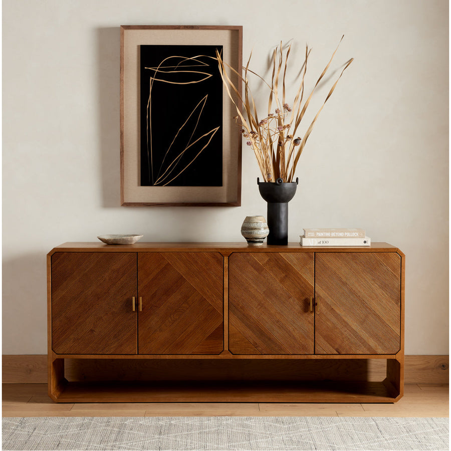 Four Hands Bolton Caspian Sideboard - Natural Ash Veneer