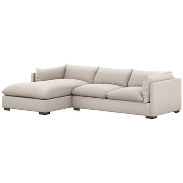 Four Hands Atelier Westwood 2-Piece Sectional - Bayside Pebble