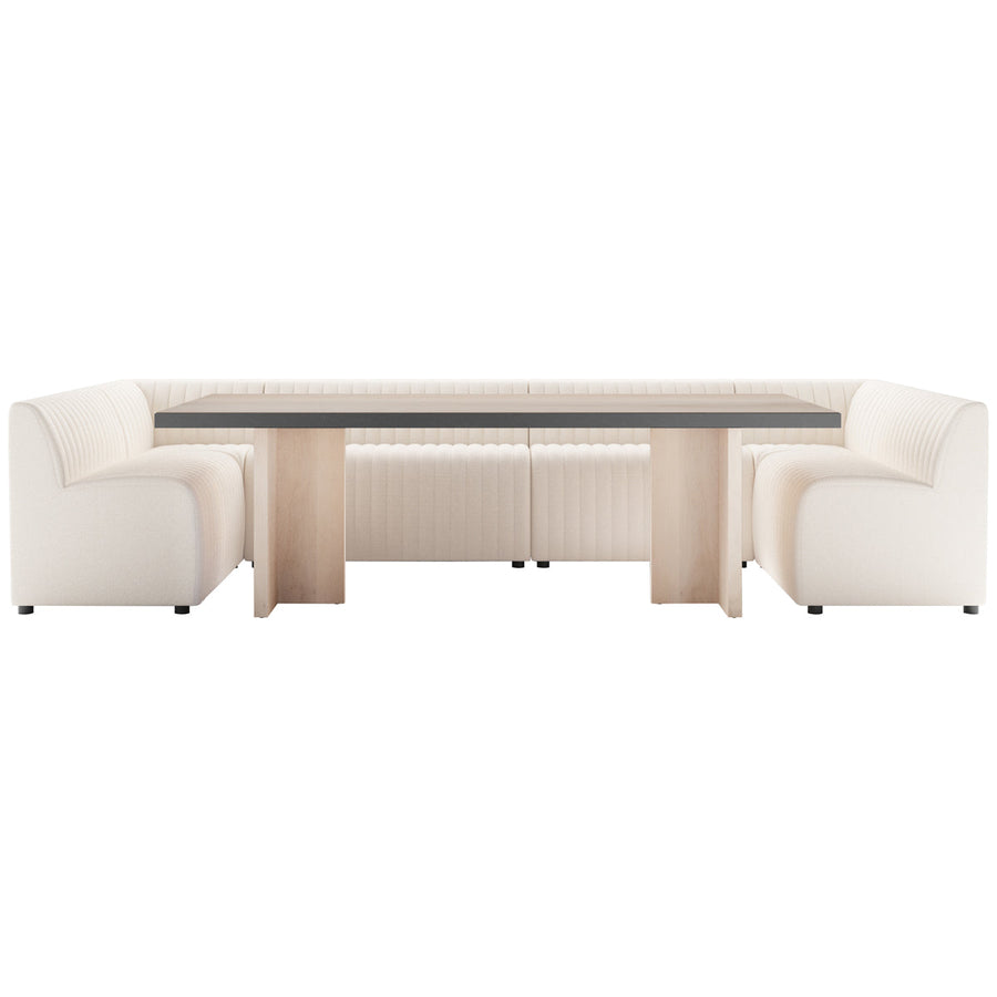 Four Hands Grayson Augustine U-Shape Dining Banquette