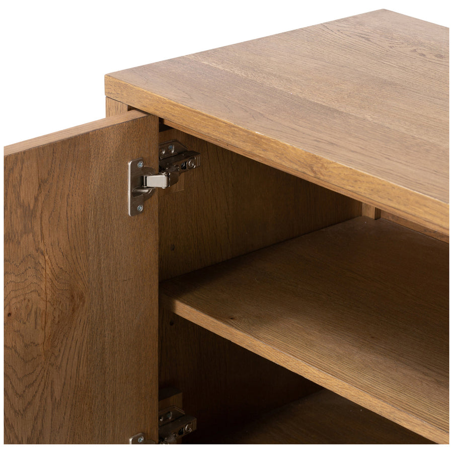 Four Hands Haiden Riggs Media Console - Amber Oak
