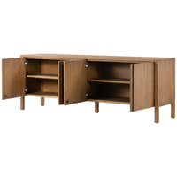 Four Hands Haiden Riggs Media Console - Amber Oak