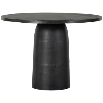Four Hands Marlow Basil Outdoor 42-Inch Dining Table - Aged Grey