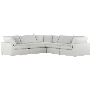 Four Hands Centrale Stevie 5-Piece Sectional - Anders Ivory