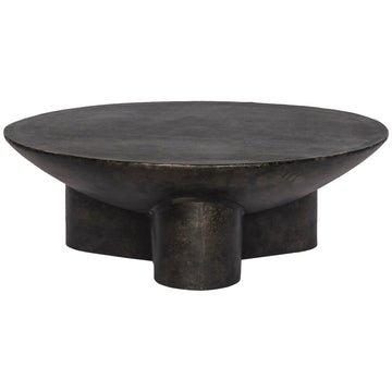 Four Hands Marlow Sante 48-Inch Coffee Table - Raw Black