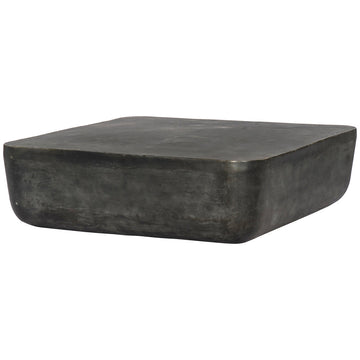 Four Hands Marlow Basil 48-Inch Square Outdoor Coffee Table - Grey