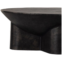Four Hands Marlow Sante 36-Inch Coffee Table - Raw Black