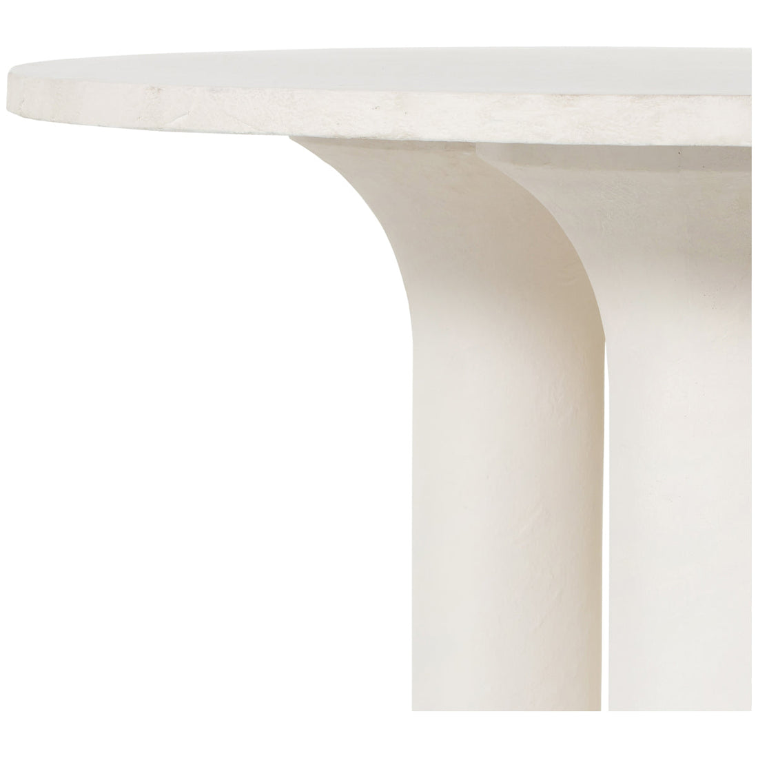 Four Hands Constantine Parra Round Dining Table - Plaster Molded