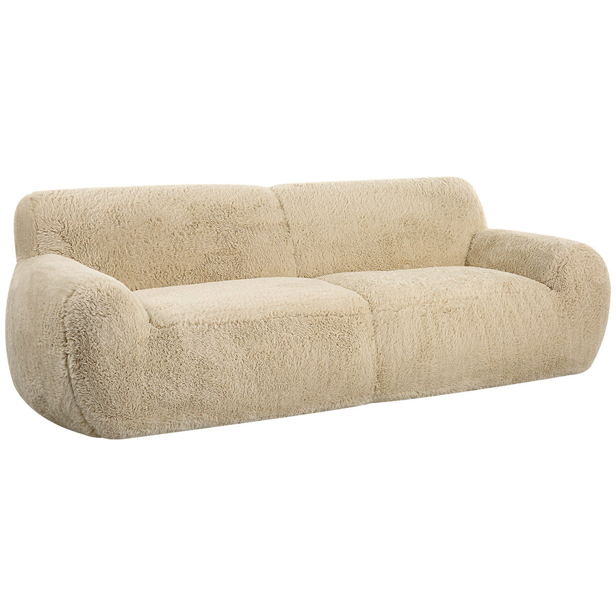 Uttermost Abide Rounded Sheepskin Sofa