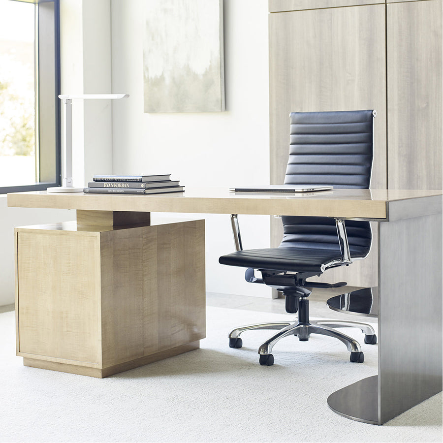 Woodbridge Furniture Bolden Desk with File Cabinet