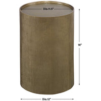 Uttermost Adrina Drum Accent Table