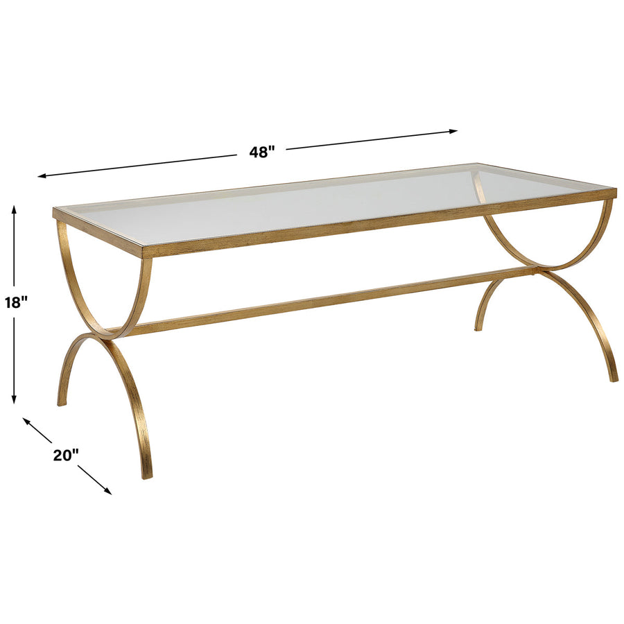 Uttermost Crescent Coffee Table
