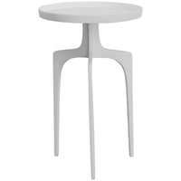 Uttermost Kenna White Accent Table