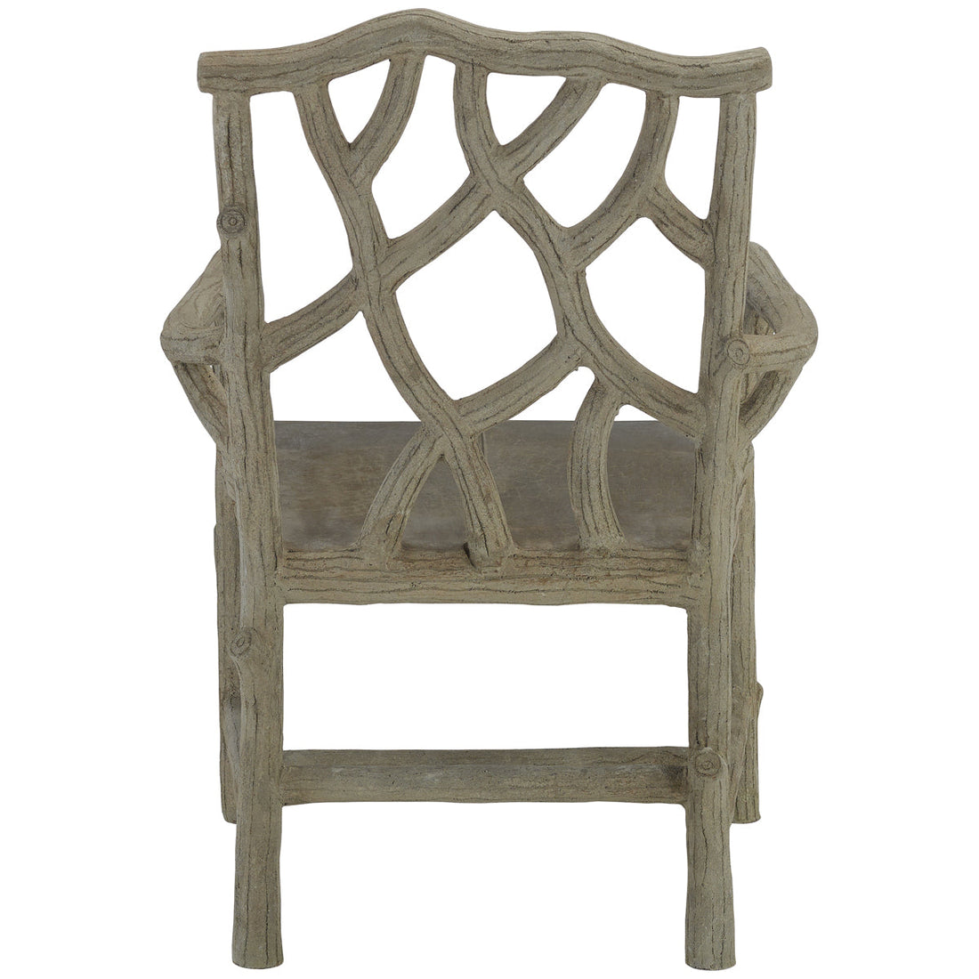 Currey and Company Woodland Arm Chair