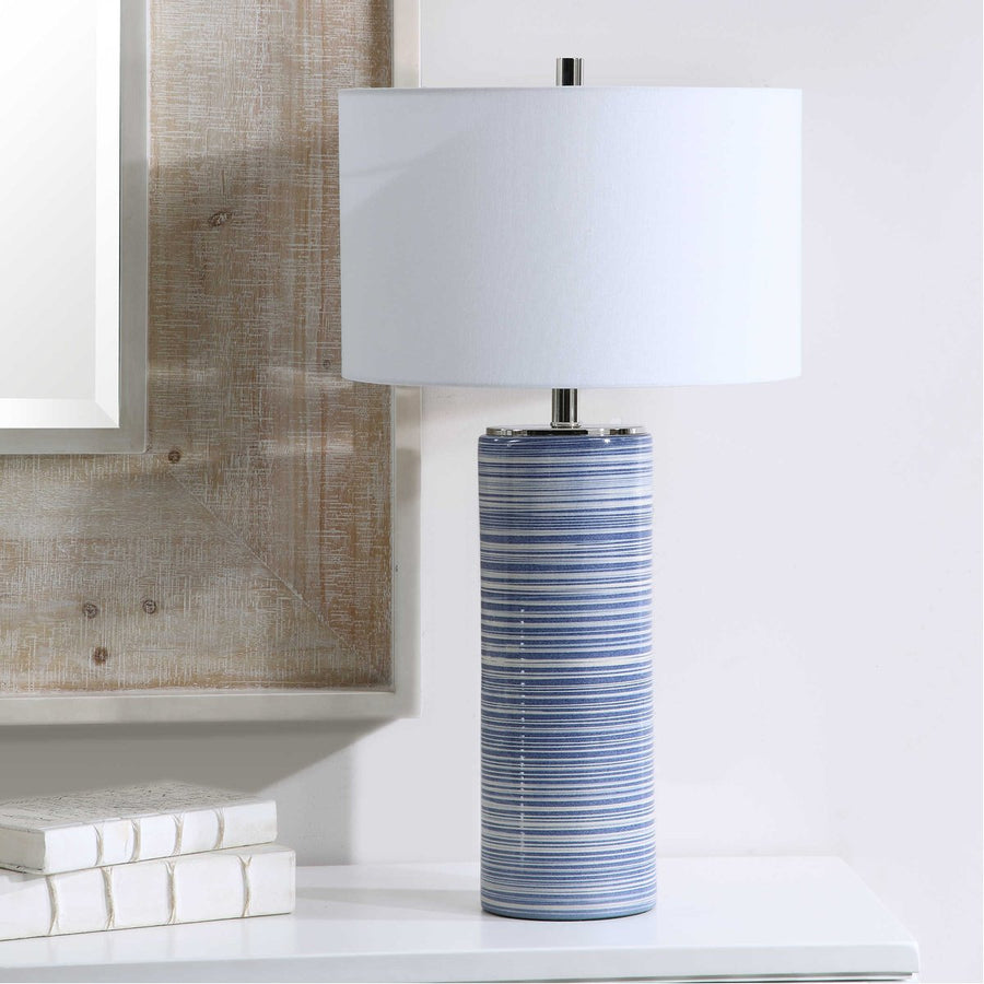 Uttermost Montauk Striped Table Lamp