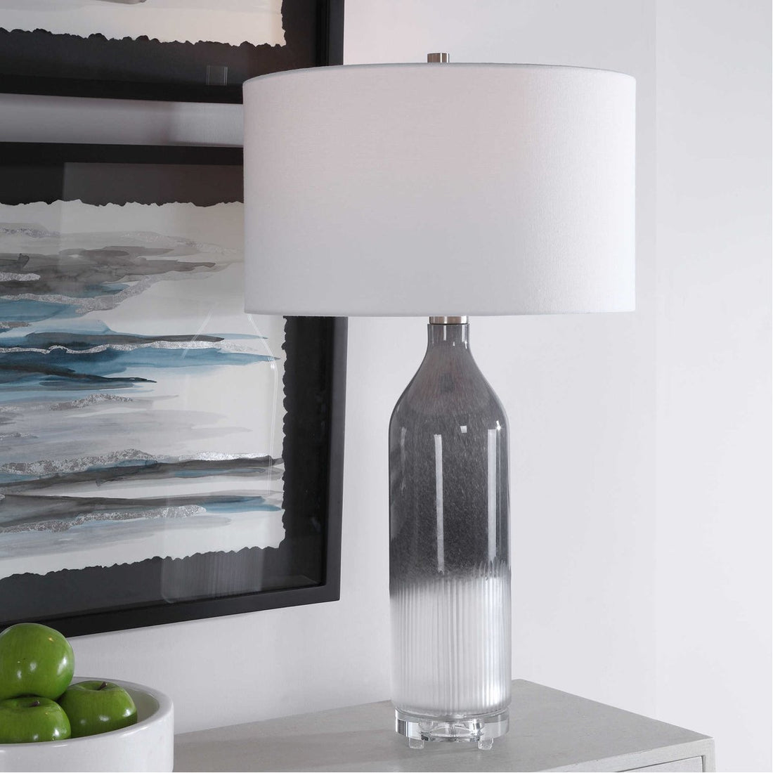 Uttermost Natasha Art Glass Table Lamp