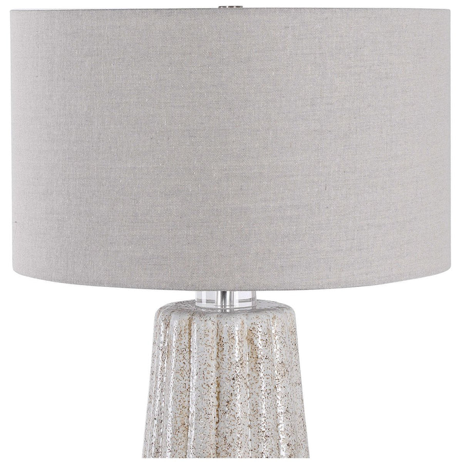 Uttermost Pikes Stone-Ivory Table Lamp