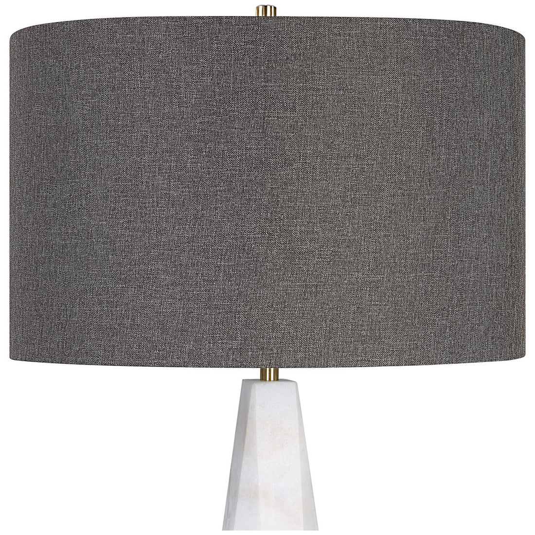 Uttermost Citadel White Marble Table Lamp