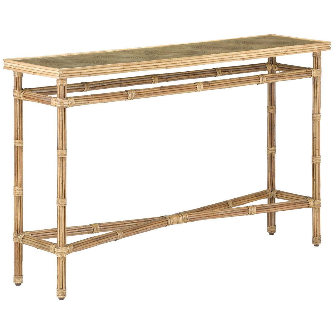 Currey and Company Silang Console Table