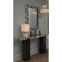 Currey and Company Gentry Marble Console Table