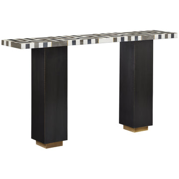 Currey and Company Gentry Marble Console Table