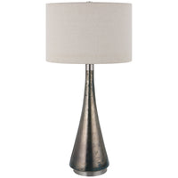 Uttermost Contour Metallic Glass Table Lamp