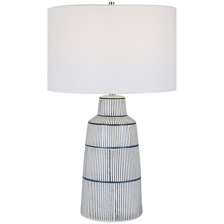 Uttermost Breton Nautical Stripe Table Lamp