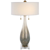 Uttermost Cardoni Bronze Glass Table Lamp