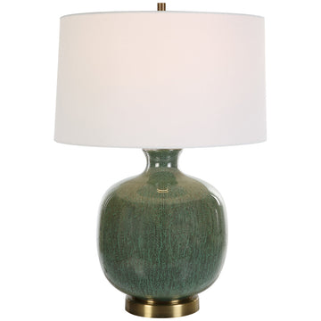 Uttermost Nataly Aged Green Table Lamp