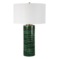 Uttermost Galeno Emerald Green Table Lamp