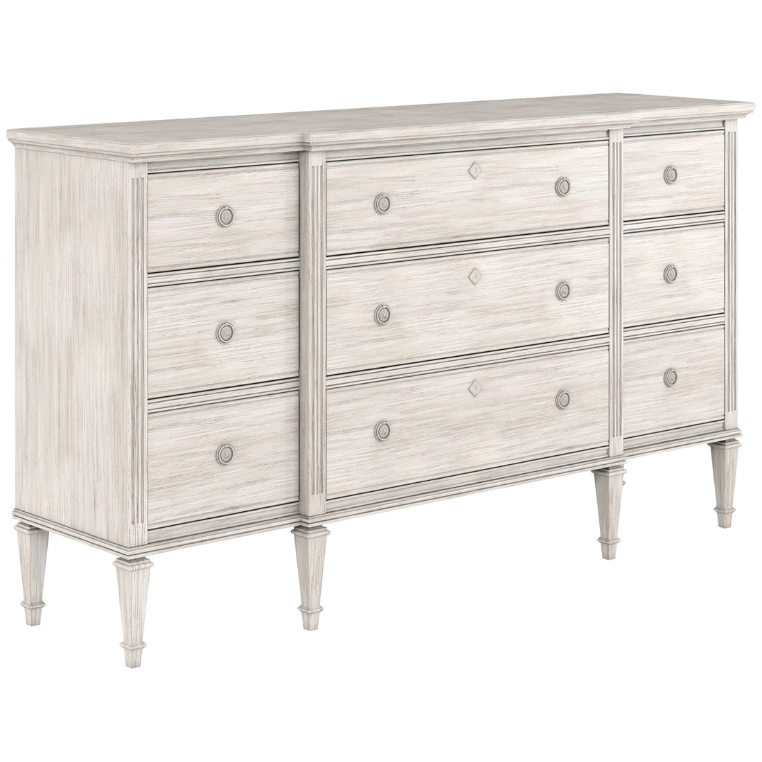 A.R.T. Furniture Somerton Triple 9-Drawer Dresser