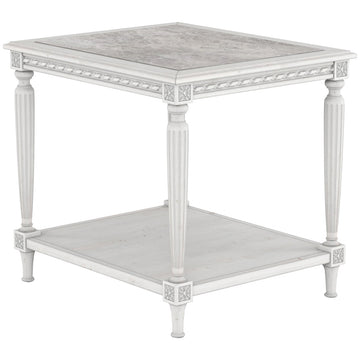 A.R.T. Furniture Somerton End Table, Stone Top