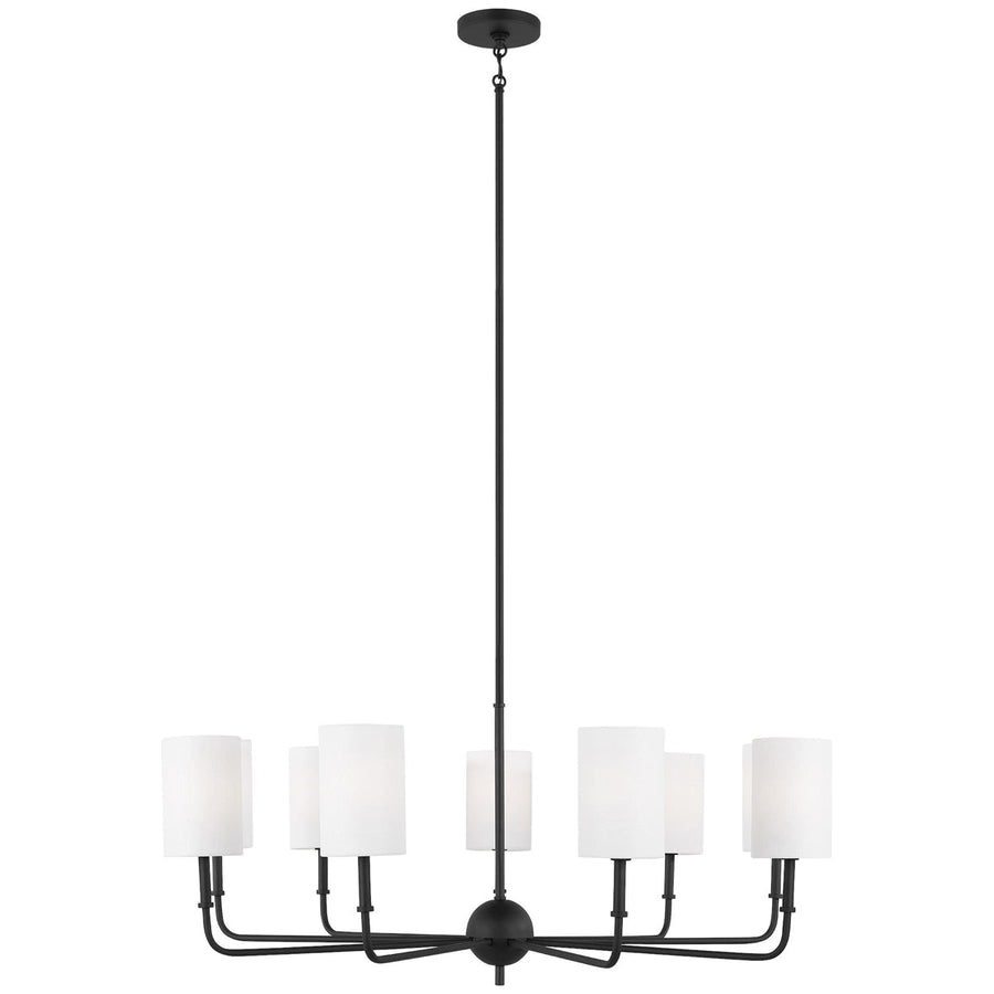 Sea Gull Lighting Foxdale 9-Light Chandelier without Bulb