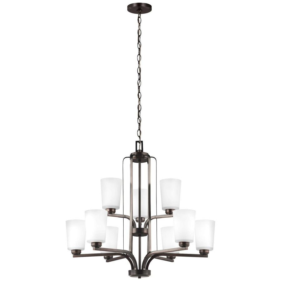 Sea Gull Lighting Franport 9-Light Chandelier