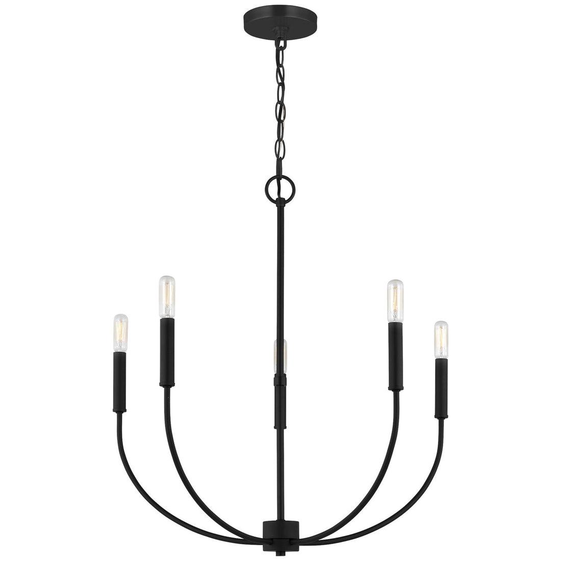 Sea Gull Lighting Greenwich 5-Light Chandelier without Bulb