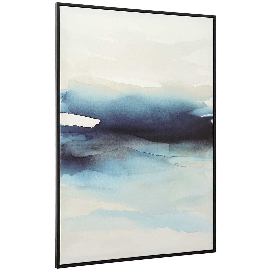 Uttermost Waves Framed Canvas Abstract Art