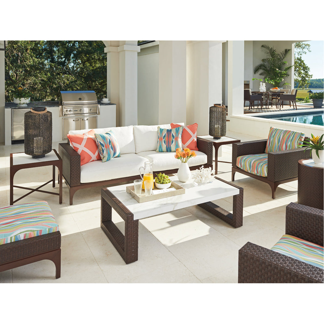 Tommy Bahama Abaco Outdoor End Table