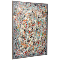 Uttermost Organized Chaos Hand-Painted Canvas Art