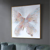Uttermost Free Flying Hand Painted Canvas Art