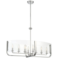 Eurofase Campisi 8-Light Oval Chandelier
