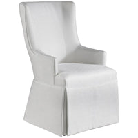 Hickory White Central Park Brooklyn Skirted Host Chair