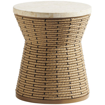 Tommy Bahama Los Altos Valley View Round Outdoor Side Table